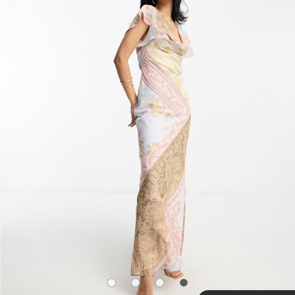 ASOS patchwork dress